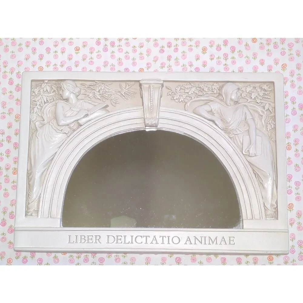 Vintage Facsimiles Ltd Literature Spandrels Latin Liber Delictatio Animae Mirror